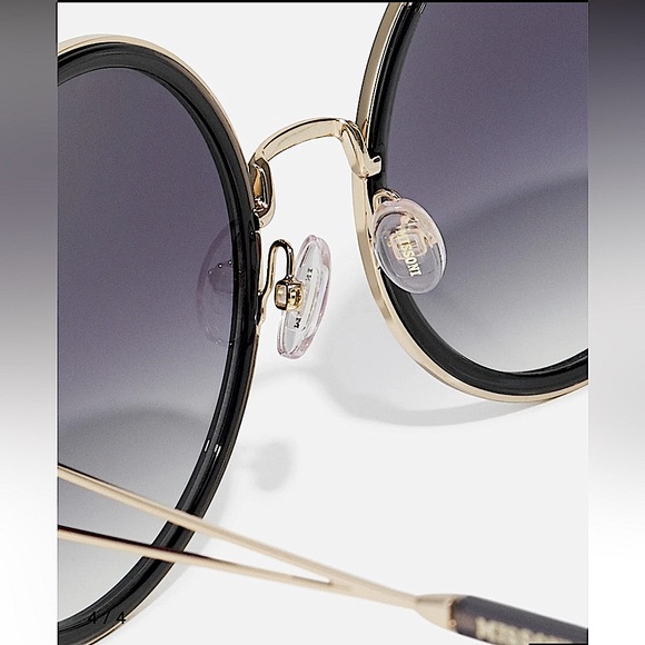 NEW Missoni Sunglasses SOLD OUT Gold Black/Dark Grey Gradient Lenses MIS0074/S - Picture 4 of 6